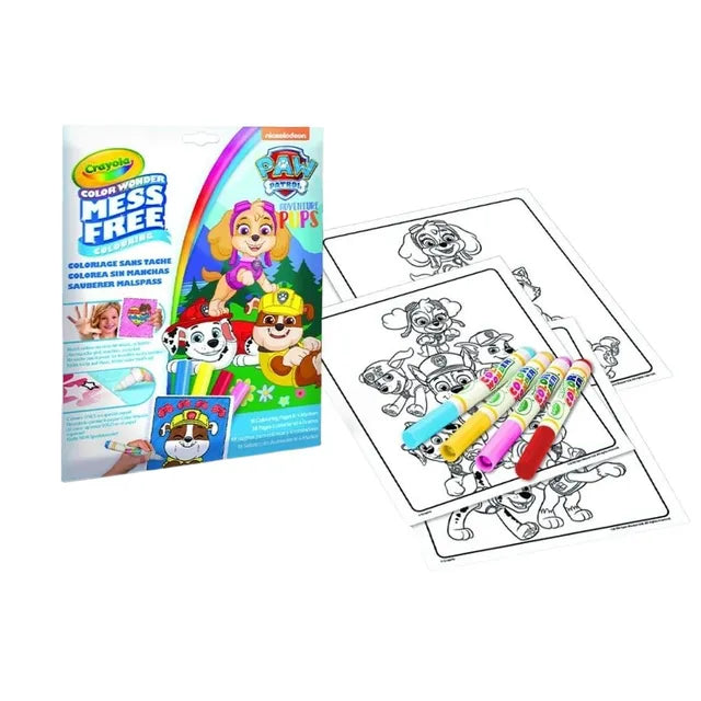 Crayola Color Wonder Paw Patrol Coloring Set - Laadlee