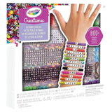 Crayola Creations Personalized Bracelet Making Kit - 800 Beads - Laadlee