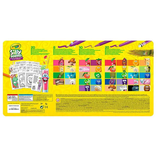 Crayola Sweet and Stinky Silly Scents Coloring Activity Set - Pack of 55