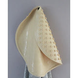 Natruba Bath Mat Leaf Pattern - Yellow