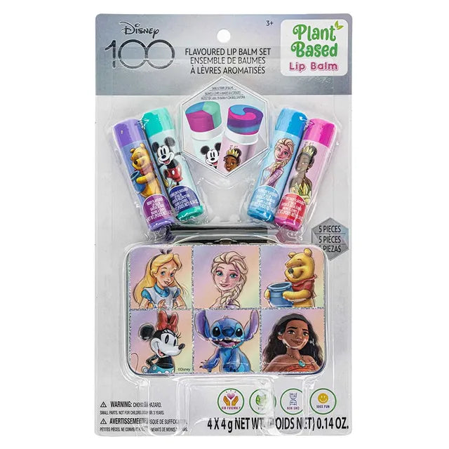 Townley Girl Disney 100th - Plant-Based Swirl Lip Balm With Tin - Laadlee