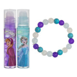 Townley Girl Disney Frozen - Plant Based Crystal Lip Gloss And Bracelet - Laadlee