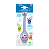 Dr. Brown's ToothScrubber Monster Toddler Toothbrush - Purple - Laadlee