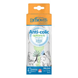 Dr. Brown's Wide Neck Anti-Colic Options+ Baby Bottle - Jungle Elephant - 150 ml - Laadlee