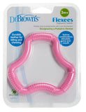 Dr. Brown's A-Shaped Teether "Flexees" - Pink - Laadlee