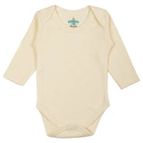 Babies Basic Long Sleeves Romper Bodysuit Pack of 6 - Pink, Lemon And Cream