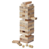 Power Joy Wooden Tower Blocks 54pcs 4-dices