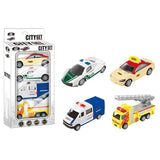Power Joy Vroom Vroom Diecast Dubai Uae Set 4pieces 1/4