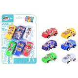 Power Joy Everyday Pullback Racing Car 6pcs