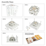 Cubicfun Ngeo 3D Puzzle Taj Mahal - 87Pcs