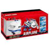 Power Joy Vroom Vroom Airplane with 5 Cars+1 Police