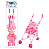 Power Joy Baby Cayla Trolley With Doll 12cm