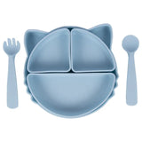 Babies Basic Feeding Set with Removable Sections 3pcs - Blue