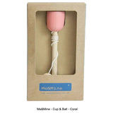Me & Mine Cup And Ball - Coral