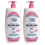 Cool & Cool Baby Milk Lotion 750ML - Pack of 2