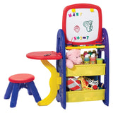 Crayola Easels Crayola Double-sided easel with a 6-in-1 Creativity Center Board - Laadlee