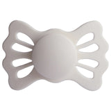 Frigg Lucky Symmetrical Silicone Baby Pacifier 6M-18M, Silver Gray - Size 2 - Laadlee
