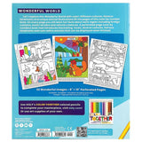 Ooly Color By Numbers Coloring Book - Wonderful World