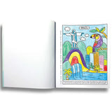 Ooly Color By Numbers Coloring Book - Wonderful World