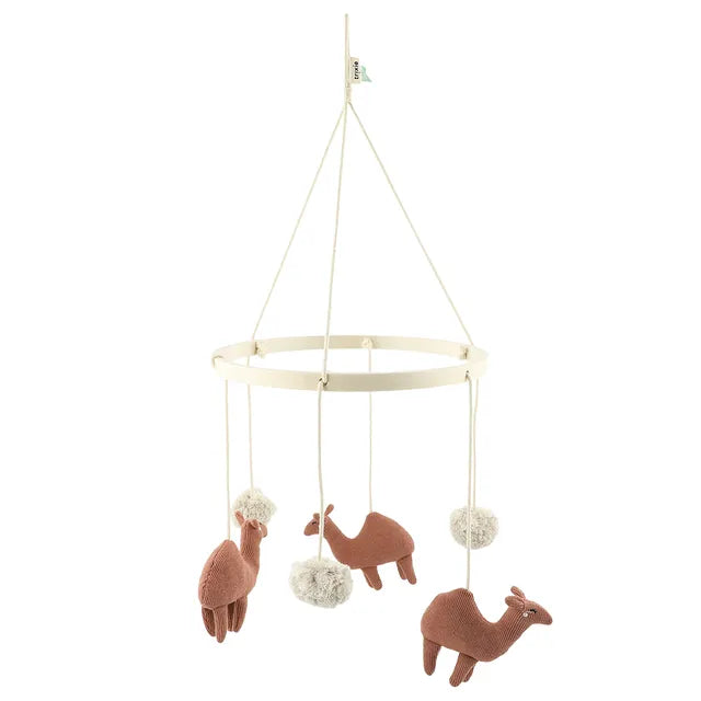Trixie Crib Mobile - Camel - Laadlee