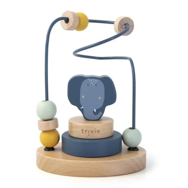 Trixie Wooden Beads Maze - Mrs. Elephant - Laadlee