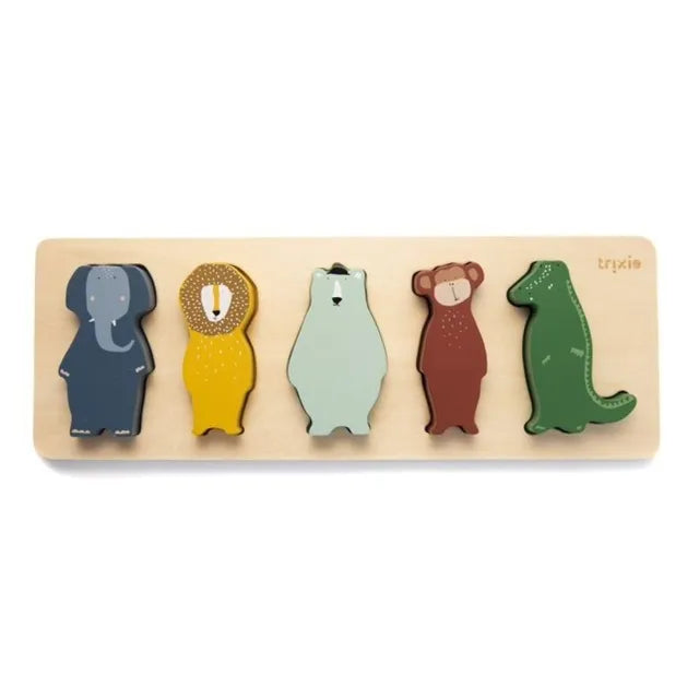 Trixie Wooden Shape Puzzle - Laadlee