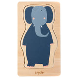 Trixie Wooden 4-Layer Animal Puzzle - Laadlee