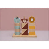 Trixie Wooden Animal Blocks Stacker - Laadlee
