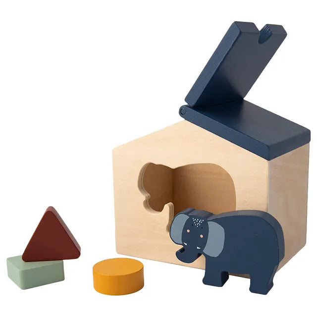 Trixie Wooden House - Mrs. Elephant - Laadlee