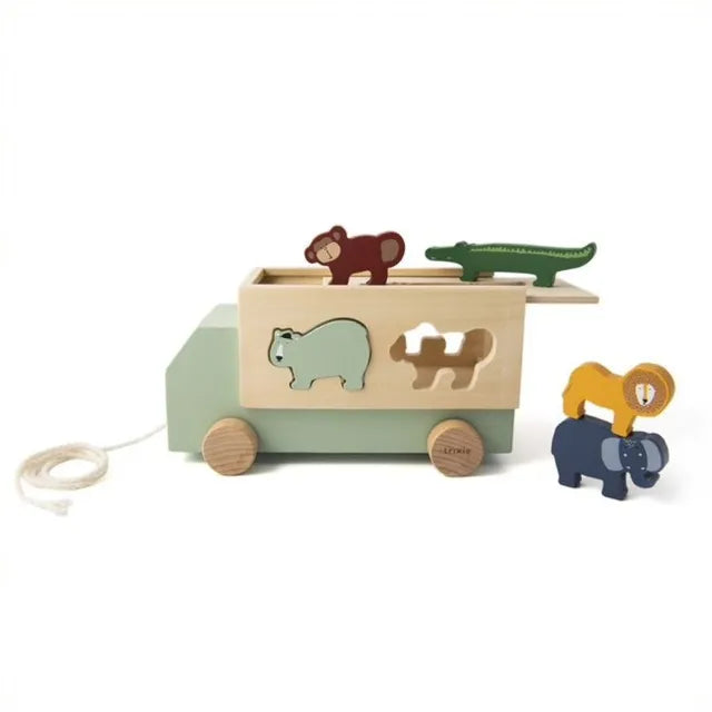 Trixie Wooden Animal Truck - Laadlee