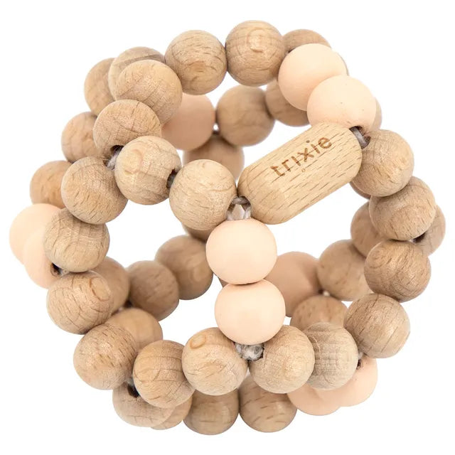 Trixie Wooden Beads Ball - Rose - Laadlee