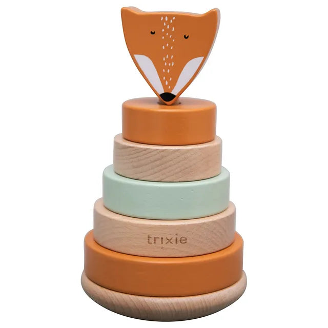 Trixie Wooden Stacking Toy - Mr. Fox - Laadlee