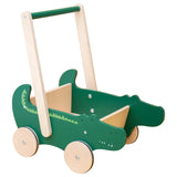 Trixie Wooden Push Along Cart - Mr. Crocodile - Laadlee