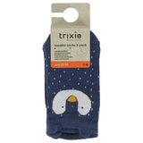 Trixie Sneaker Socks 2-Pack - Mr. Penguin - Laadlee
