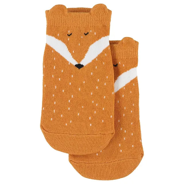 Trixie Sneaker Socks 2-Pack - Mr. Fox - Laadlee