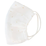 Trixie Face Mask Muslin - Medium (Adult) - Gold Blossom - Laadlee
