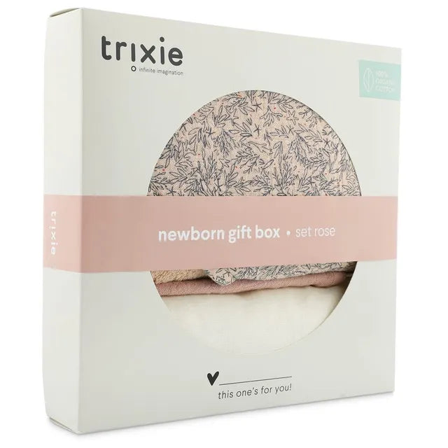Trixie Newborn Gift Box L - Lovely Leaves - Laadlee