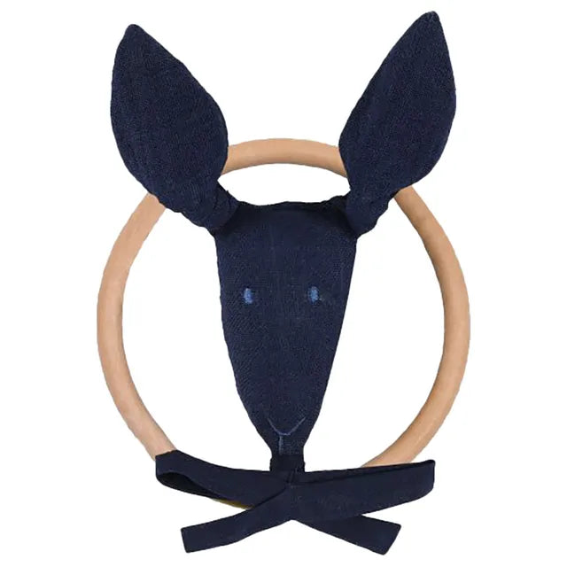 Trixie Kangaroo Rattle - Bliss Blue - Laadlee