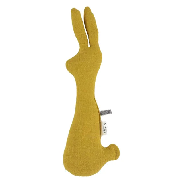 Trixie Rattle Rabbit - Bliss Mustard - Laadlee