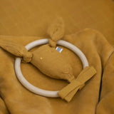 Trixie Kangaroo Rattle - Bliss Mustard - Laadlee