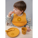 Trixie Silicone Bib - Mr. Lion - Laadlee