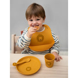 Trixie Silicone Bib - Mr. Lion - Laadlee