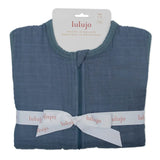 Lulujo 100% Cotton Muslin Sleep Sack - Navy Night
