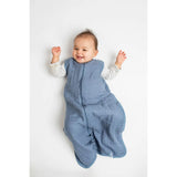 Lulujo 100% Cotton Muslin Sleep Sack - Navy Night