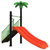 MYTS Palm Paradise Outdoor Straight Slide - Vibrant Red Fun! - Laadlee