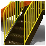 MYTS Palm Paradise Outdoor Straight Slide - Vibrant Red Fun! - Laadlee