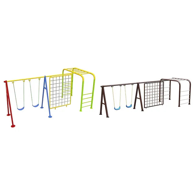 MYTS Monkey Climbing Hanging Bars And Swing Set - Laadlee