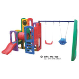 MYTS Mega Kids Play Area With Slides And Swings - Laadlee