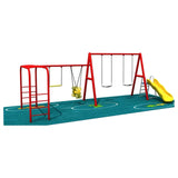 MYTS Mega Kids Swings N Slides With Monkey Climber - Laadlee