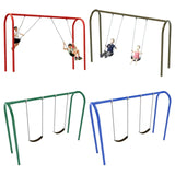 MYTS Double Delight Metal 2 Seater Swing For Kids - Laadlee